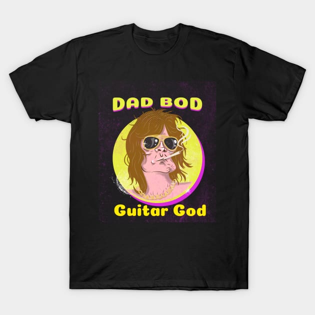 Dad Bod Guitar God T-Shirt by EPIC TEES